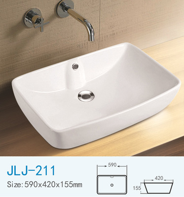 衛(wèi)浴潔具新選擇 吉麗嘉潔具白色藝術(shù)盆，廠家直銷與OEM服務(wù)盡在阿里巴巴